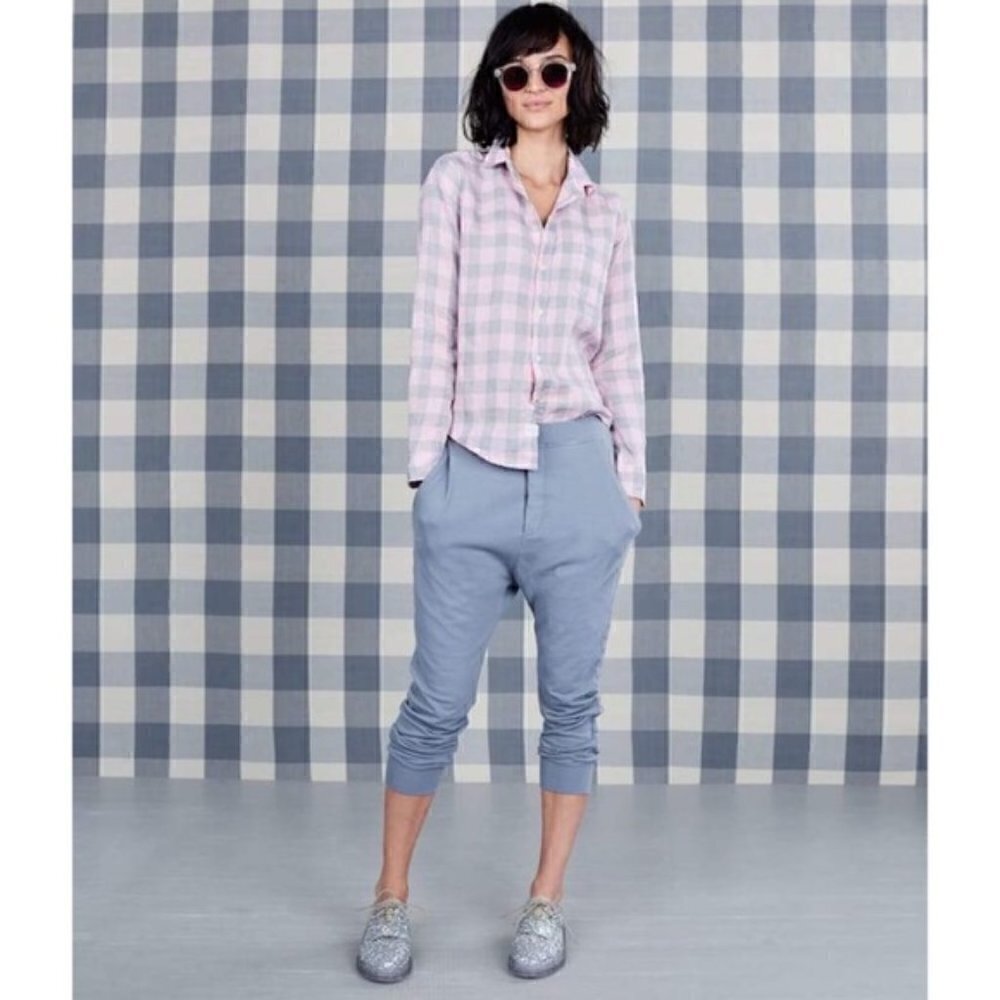 Frank and Eileen 100% Linen Barry Plaid Shirt